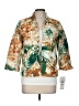 Alfred Dunner Tropical Gold Jacket Size 6 Petite - photo 1