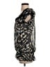 Bisou Bisou 100% Polyester Black Short Sleeve Blouse Size S - photo 5