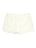 Express 100% Polyester Solid Ivory Skort Size 8 - photo 2