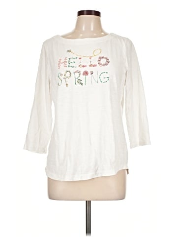 Talbots Outlet 3/4 Sleeve T-Shirt (view 1)