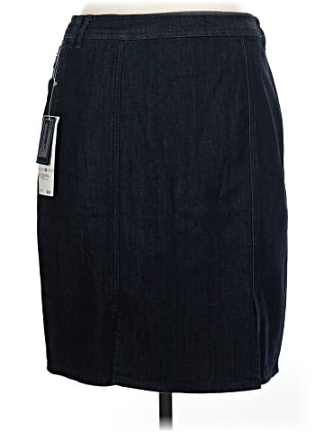 Jones New York Signature Denim Skirt (view 2)