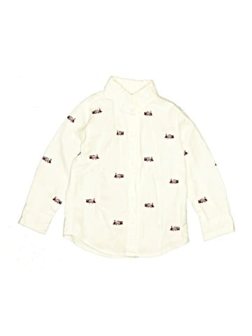 Janie and Jack Long Sleeve Button-Down Shirt (view 1)