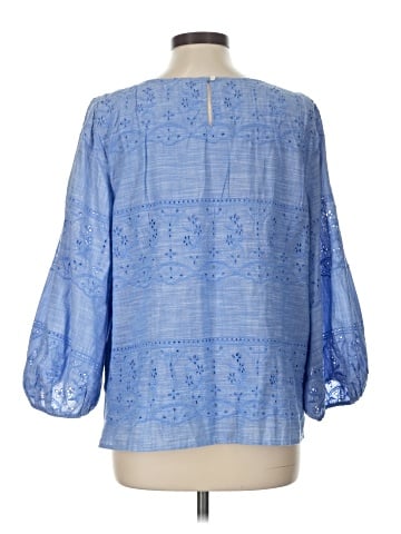 Talbots 3/4 Sleeve Blouse (view 2)