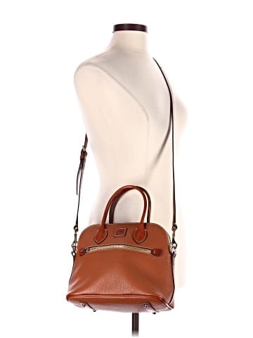 Dooney & Bourke Leather Satchel (view 2)