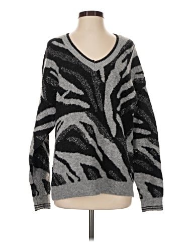 Aqua Pullover Sweater (view 1)