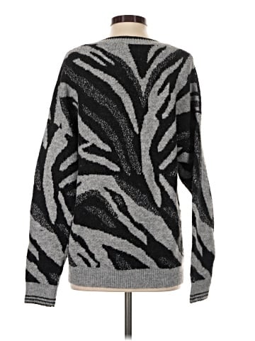 Aqua Pullover Sweater (view 2)