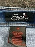 Earl Jean Solid Blue Jeans Size 14 - photo 4