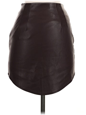 Bishop + Young Faux Leather Skirt (view 2)