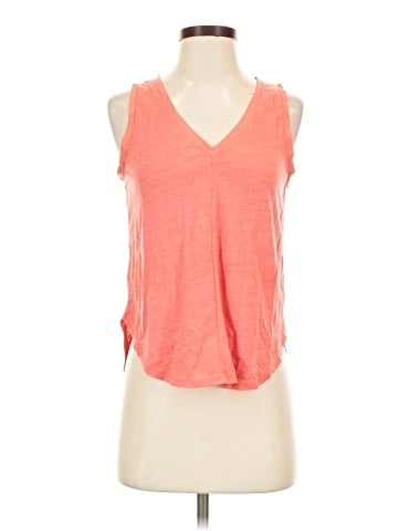 Bordeaux Sleeveless T-Shirt (view 1)