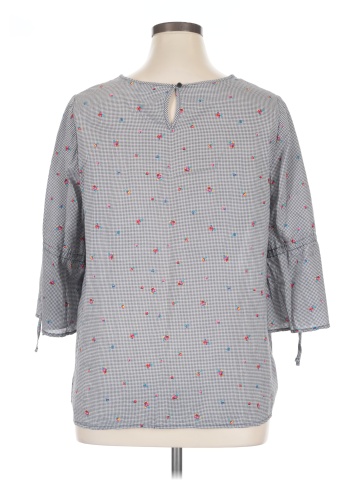 Boutique + 3/4 Sleeve Blouse (view 2)