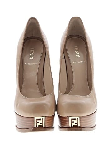 Fendi Fendista Peep Toe Platform Pumps  (view 2)