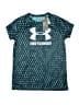 Under Armour 100% Polyester Teal Blue Active T-Shirt Size XL (youth) - photo 1