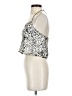 Timing 100% Polyester Silver Sleeveless Blouse Size S - photo 5