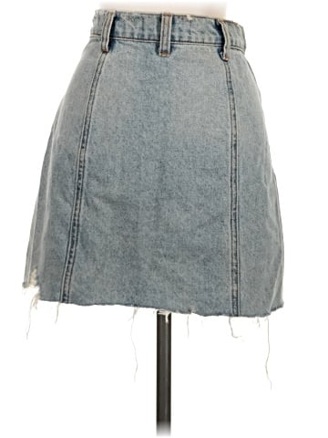We the Free Denim Skirt (view 2)