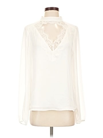 WAYF Long Sleeve Blouse (view 1)