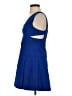 BCBGMAXAZRIA Solid Blue Cocktail Dress Size 4 - photo 5