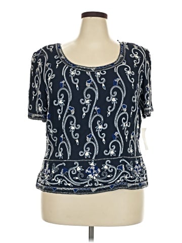 Adrianna Papell Short Sleeve Top (view 1)
