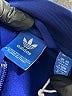 Adidas 100% Polymide Blue Track Jacket Size M (kids) - photo 3
