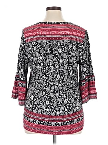 Como Vintage 3/4 Sleeve Blouse (view 2)