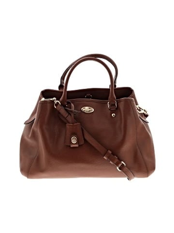 Coach Factory Leather Satchel (view 1)