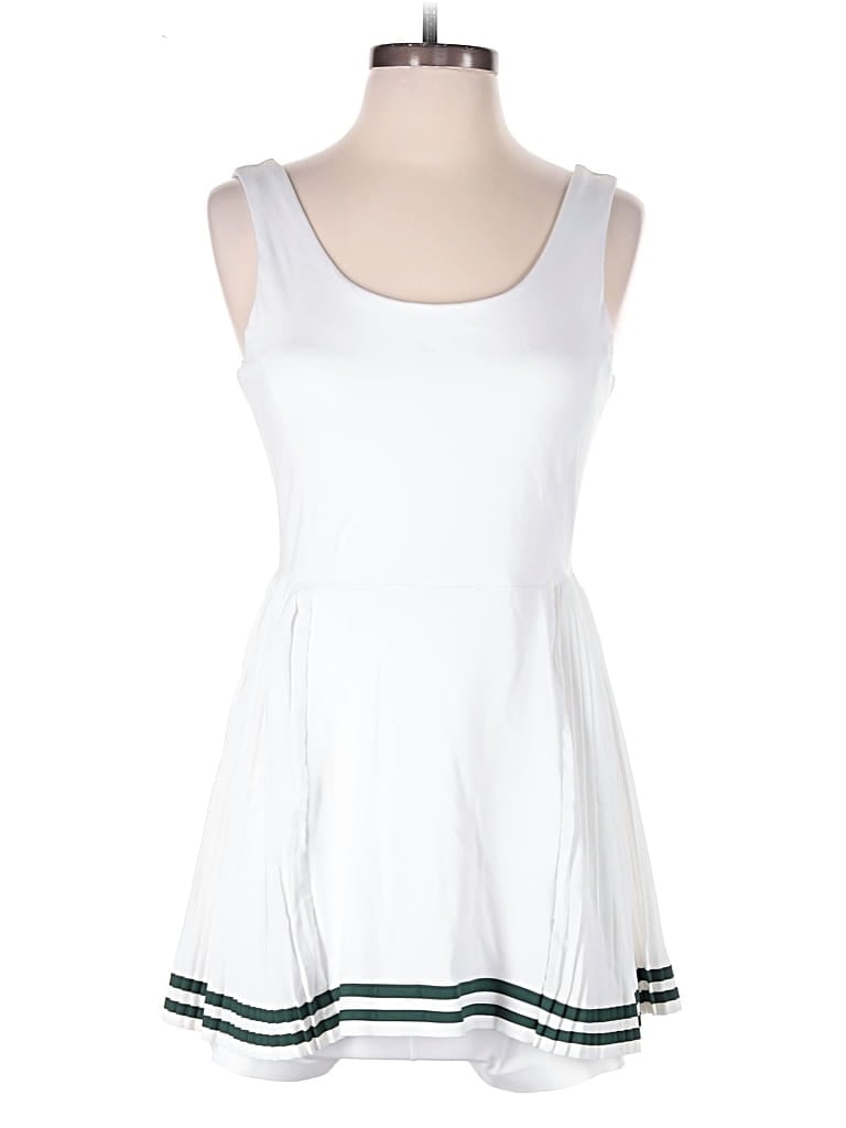 Pre-owned Tuckernuck Casual Dress In White