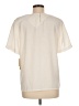 Notations 100% Polyester Ivory Short Sleeve Blouse Size M - photo 2