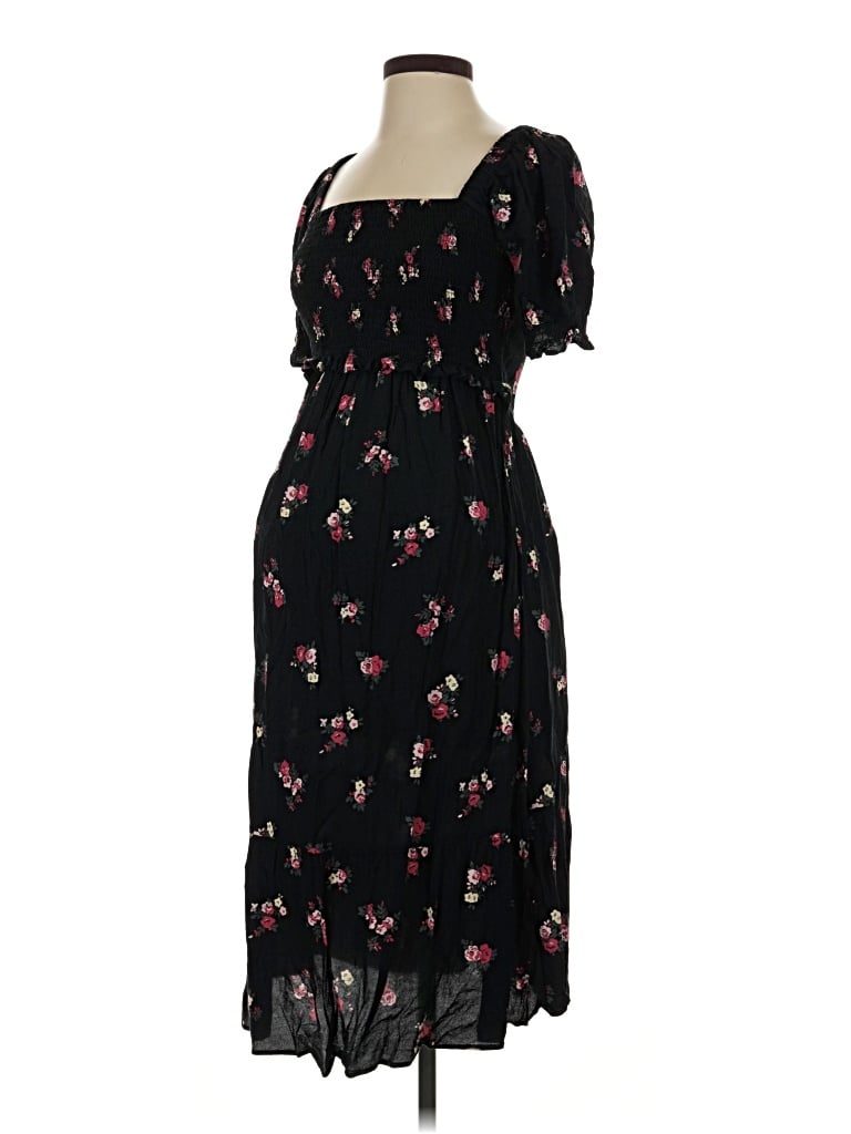 Pre-owned Seraphine Casual Dress In Black