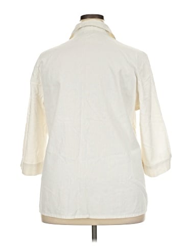 Carolina Colours 3/4 Sleeve Button-Down Shirt (view 2)