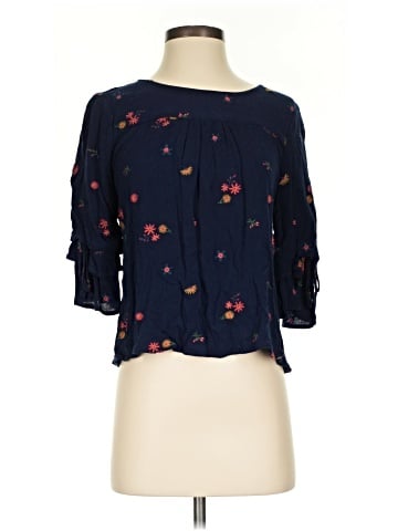 Skies Are Blue 3/4 Sleeve Blouse (view 1)