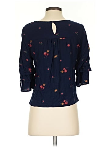Skies Are Blue 3/4 Sleeve Blouse (view 2)