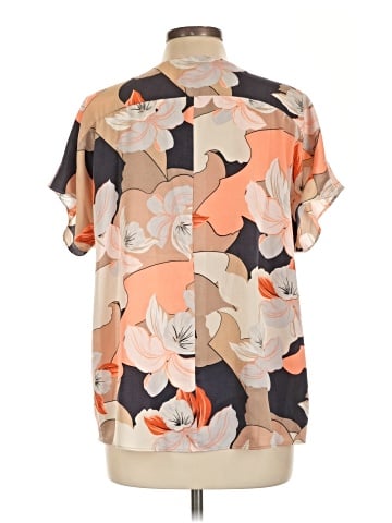 Worthington Short Sleeve Blouse (view 2)