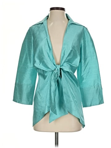 3 Sisters Silk Blazer (view 1)