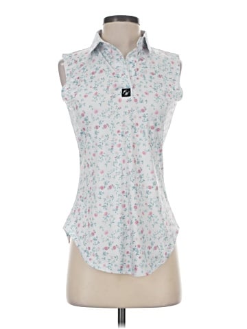 Full Wedge Golf Sleeveless Polo (view 1)