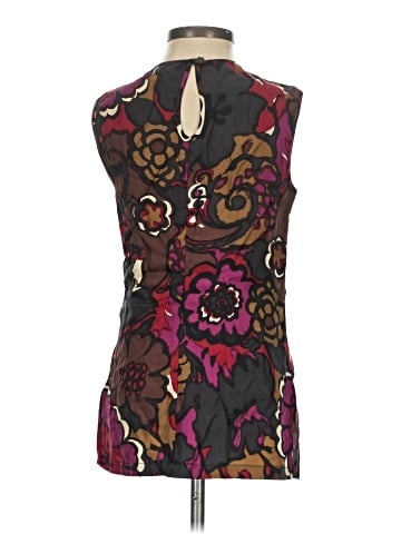 Trina Turk Sleeveless Silk Top (view 2)