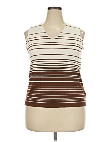 Jones New York Sleeveless T-Shirt (view 1)
