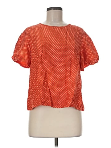 J.Crew Short Sleeve Silk Top (view 1)