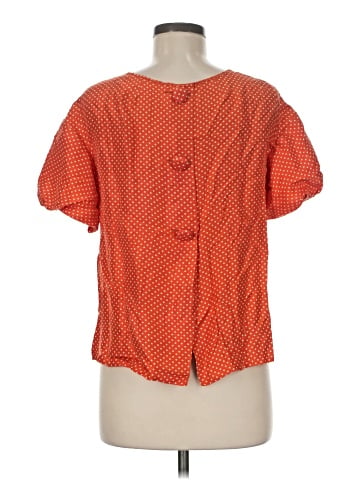 J.Crew Short Sleeve Silk Top (view 2)