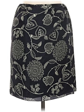 Evan Picone Silk Skirt (view 1)