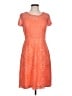 Cato Orange Cocktail Dress Size 12 - photo 1