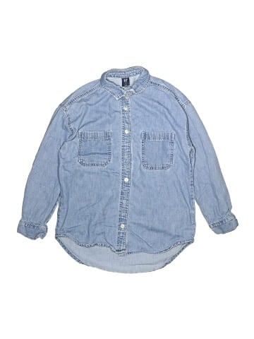 Gap Kids Long Sleeve Button-Down Shirt (view 1)