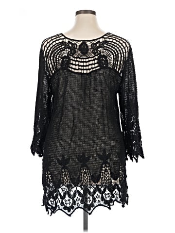 XCVI 3/4 Sleeve Blouse (view 2)
