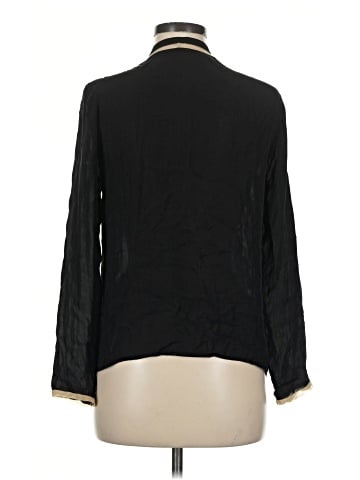 Joe's Jeans Long Sleeve Silk Top (view 2)