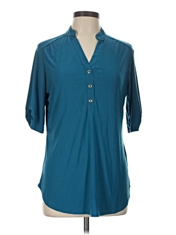 Perseption Concept 3/4 Sleeve Blouse (view 1)