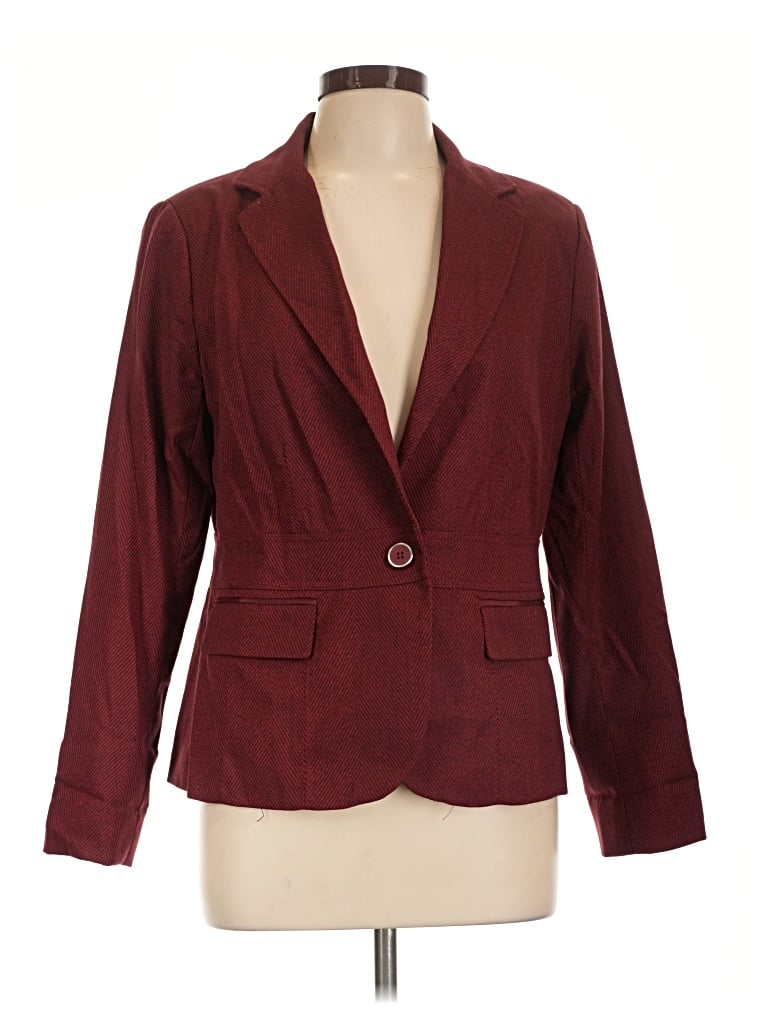 Pre-owned Dana Buchman Blazer Jacket In Brown