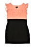Iz Byer Color Block Orange Dress Size 13 - photo 1