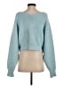 Fashion Nova Solid Teal Pullover Sweater Size XS - photo 2