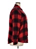 Gap Plaid Red Long Sleeve Button-Down Shirt Size XXL - photo 4