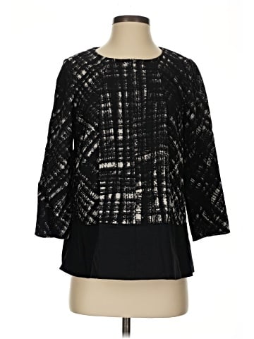 Lafayette 148 New York 3/4 Sleeve Blouse (view 1)
