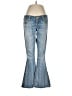 True Religion 100% Cotton Hearts Blue Jeans Size 28 waist - photo 1