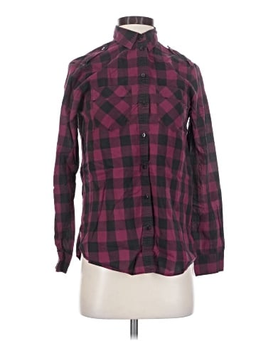Express Long Sleeve Button-Down Shirt (view 1)